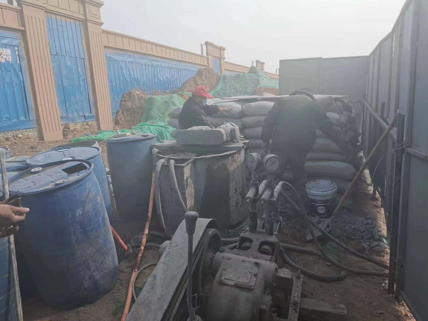 乌兰察布地基沉降注浆加固